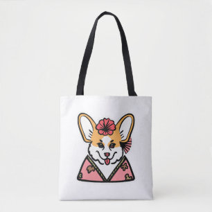 Geisha Corgi Hondenliefhebber Welsh Draagtas