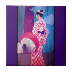 Geisha Dance Tegeltje