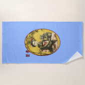  Geisha en Demon strandlaken (Voorkant)