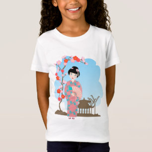 Geisha girl feestje t-shirt