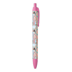 Geisha girl feestje zwarte inkt pen