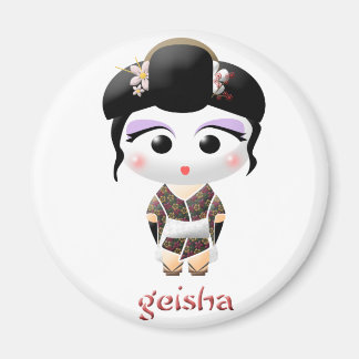 Geisha Girl Magneet