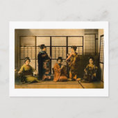 Geisha Girls Magic Lantern Slide Briefkaart (Voorkant)