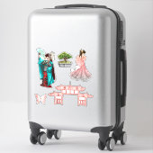 Geisha Girls Sticker (Koffer)