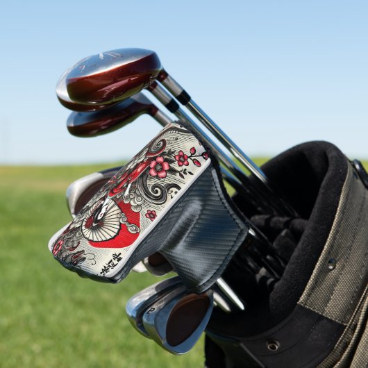 Geisha Golf Club Headcover (Insitu)