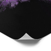 Geisha in het Paars Poster (Hoek)