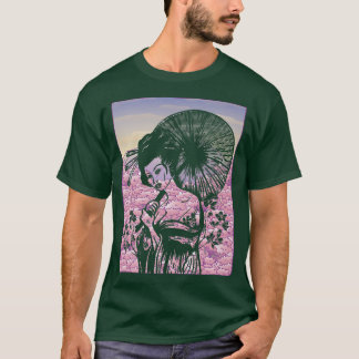 Geisha Japanse Cultuur Geisha Girl Japan Art Saku T-shirt