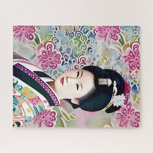 Geisha Jigsaw Puzzel (Horizontaal)