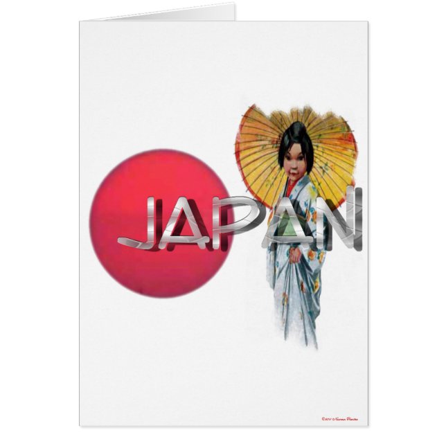 Geisha Kaart (Voorkant)