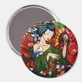 Geisha Magneet (Voorkant / Achterkant)