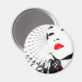 geisha magneet (Voorkant / Achterkant)