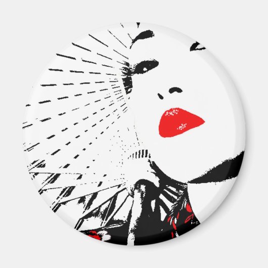 geisha magneet (Voorkant)