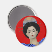Geisha Magnet (Recto/Verso)