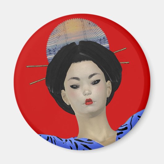 Geisha Magnet (Devant)