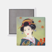 Geisha Magnet Magneet (Voorkant / Achterkant)