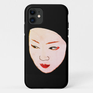 Geisha-masker iPhone 11 Hoesje