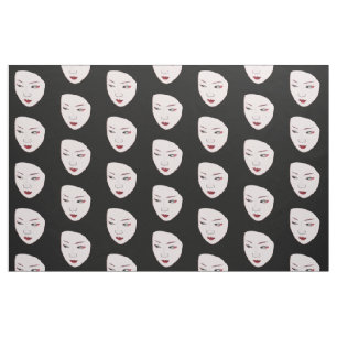 Geisha-masker Stof