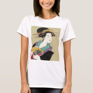 geisha met ventilator t-shirt