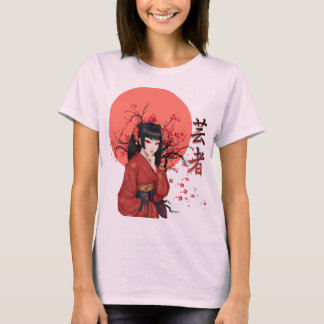 Geisha | Mooi Sakura Meisje | Oosterse vibes T-shirt