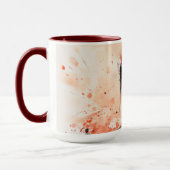 Geisha mug - design japonais haiku café matin (Gauche)