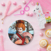 Geisha Papieren Bordje (Feest)