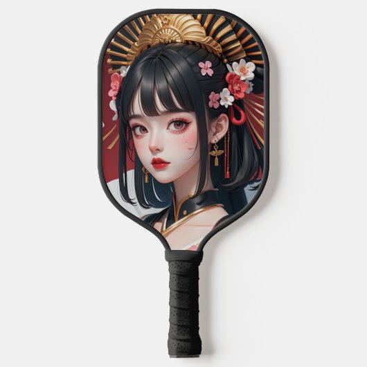 GEISHA PIRATE 1 PICKLEBALL PADDLE (Voorkant)
