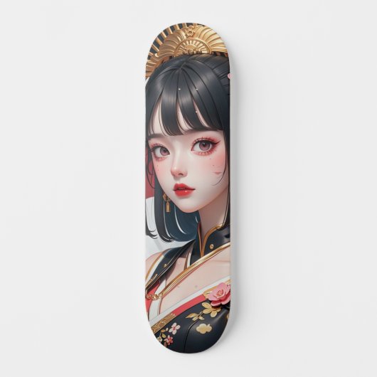 GEISHA PIRATE 1 SKATEBOARD (Voorkant)