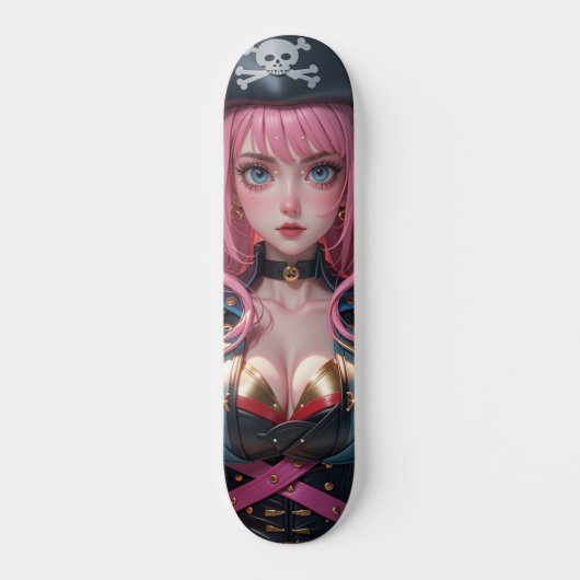 GEISHA PIRATE 3 SKATEBOARD (Voorkant)
