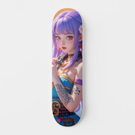 GEISHA PIRATE 8 SKATEBOARD (Voorkant)
