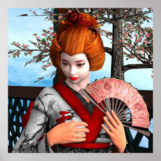 Geisha Poster (Voorkant)