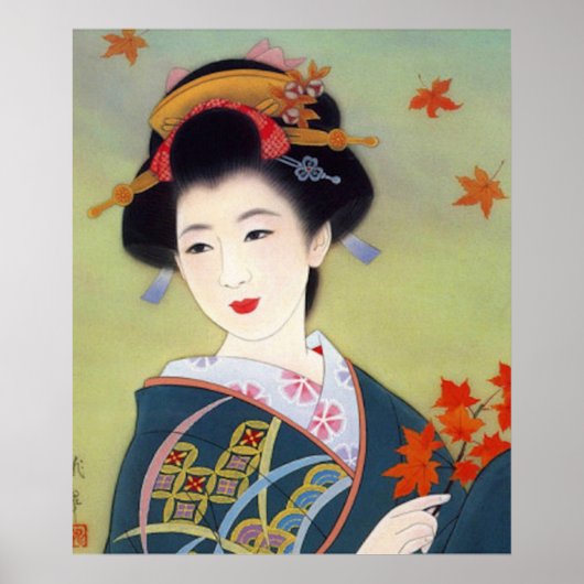 Geisha Poster Print (Voorkant)