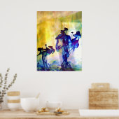 geisha promenade poster (Keuken)