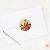 Geisha Ronde Sticker (Envelop)