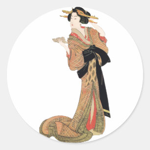 Geisha Ronde Sticker