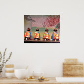Geisha Row Poster (Keuken)