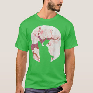 Geisha Sakura Cherry Blossom Japans Kawaii Geish T-shirt