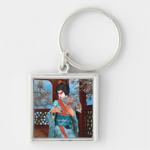 Geisha Sleutelhanger
