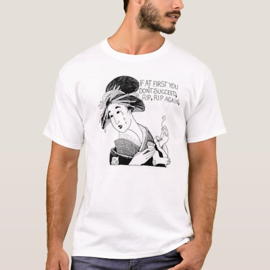 geisha t-shirt (Voorkant)