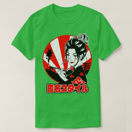 Geisha T-shirt (Design voorkant)