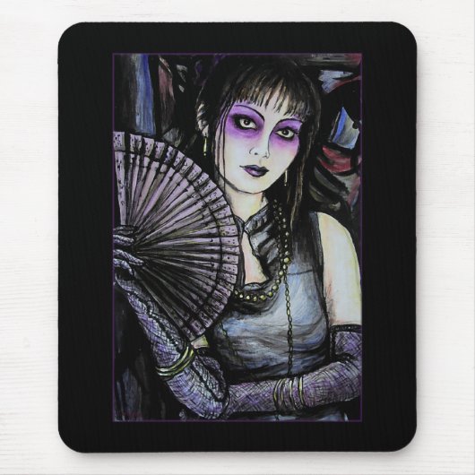 Geisha - Tapis de souris (Devant)