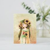 Geisha Trounesol Briefkaart (Staand voorkant)