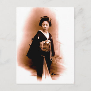 Geisha van Kanegawa Briefkaart