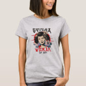 GEISHA Vrouw van Kunst T-Shirt (Voorkant)