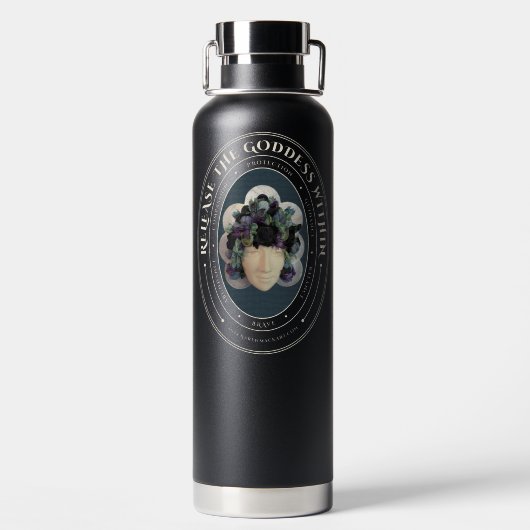 Geïsoleerde Godin Koffie Waterfles (Achterkant)