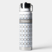 Geïsoleerde waterfles - Argyle 1 (Achterkant)