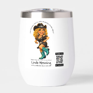 Geïsoleerde wijnbeker