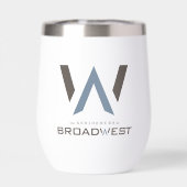 Geïsoleerde wijndroogtrommel - grote Logo (Achterkant)