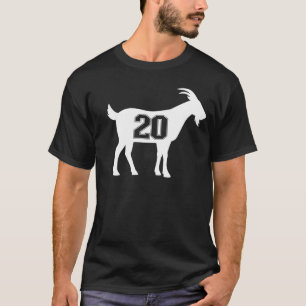 Geit 20 G.O.A.T. Nummer Twintig Geit T-shirt