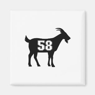 Geit 58 G.o.a.t. Nummer Vijftig Acht Geit Gear Sti Magneet