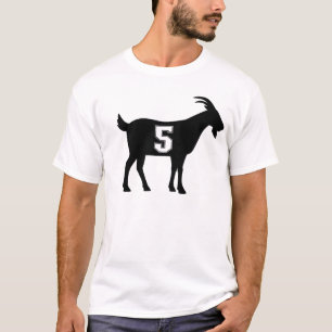 Geit 5 G.O.A.T. Nummer Vijf Geit T-shirt